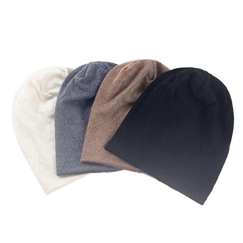 Geebro 새로운 삼각형 솔리드 컬러 성인 Skullies Beanies 니트 유니섹스 캐주얼 따뜻한 모자 비니 야외 일일 여성 남성 Gorras 모자